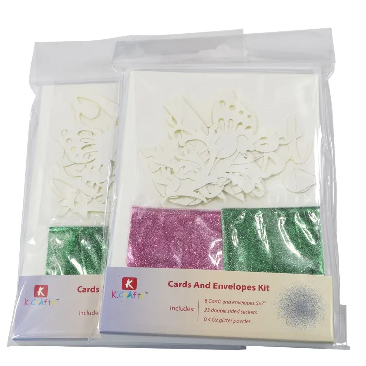 Custom DIY handmade scrapbooking greeting card envelope paper craft