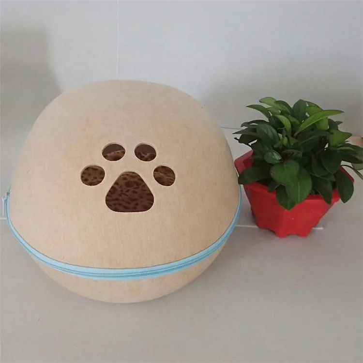 Felt cat house felt pet cave