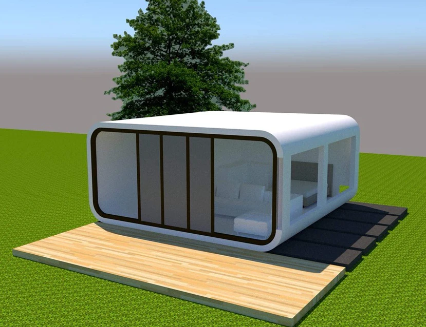 Небольшие мобильные дома, 1 спальня, Китай