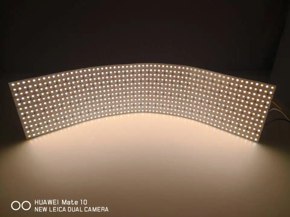 
Made in china 12V/24V 24*50cm Bi Color CCT high CRI Ra97 oem led flexible panel light 