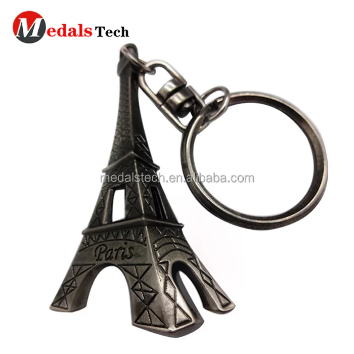 Hot sale antique crafts metal camera shape keychain with carabiner