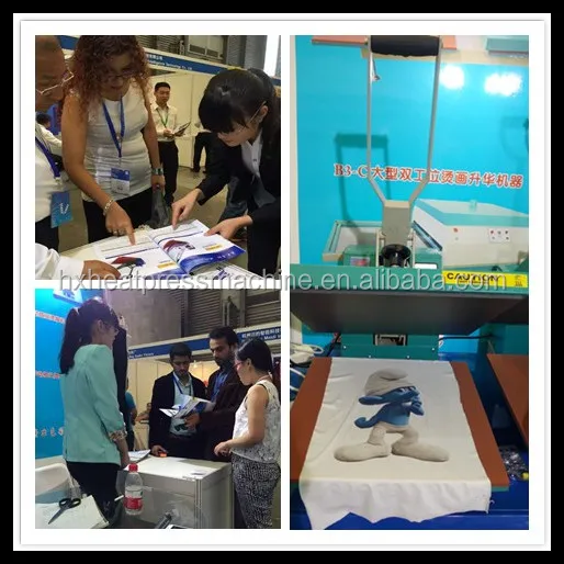 QX-G-B Roller type sublimation transfer machine fusing press machine