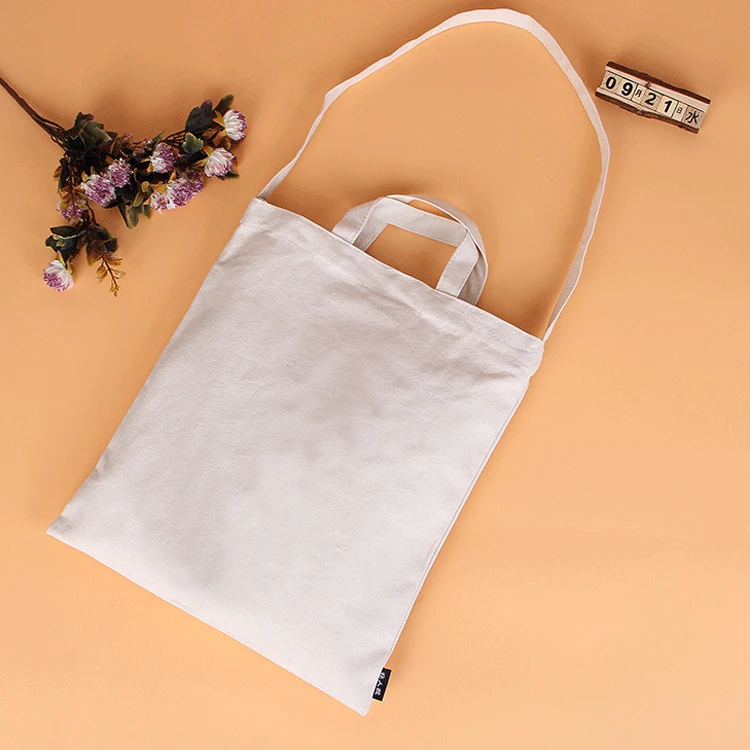Cotton shopping bag environmental recycle with logo print cheap printed foldable shopping bags