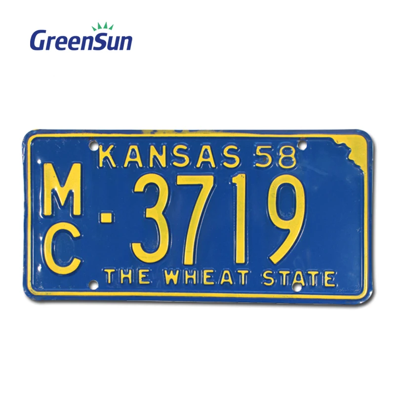 Newest Fashionable Custom Blank Car License Plates