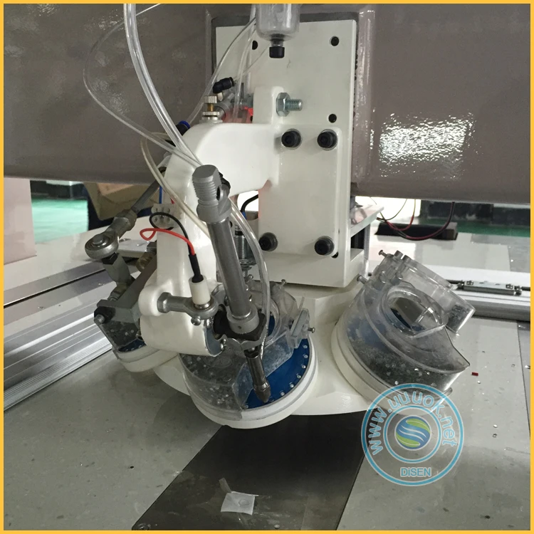 Six color automatic computer control ultrasound micro jewelry stone setting machine
