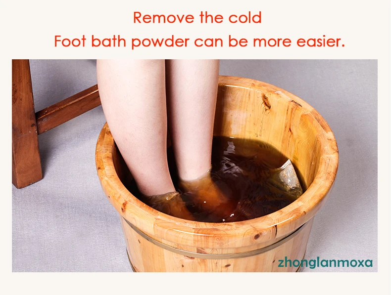 Female exclusive product wormwood bath bag herbal moxa soak bath powder for relieving mental strain