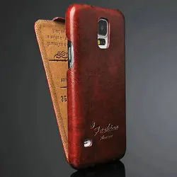 горячий продавать r64 pu кожа flip чехол для samsung s5 i9600