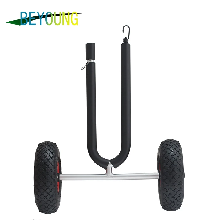 Каяка для рыбной ловли стабилизатор стоячего доска для серфинга с Веслом SUP тележка