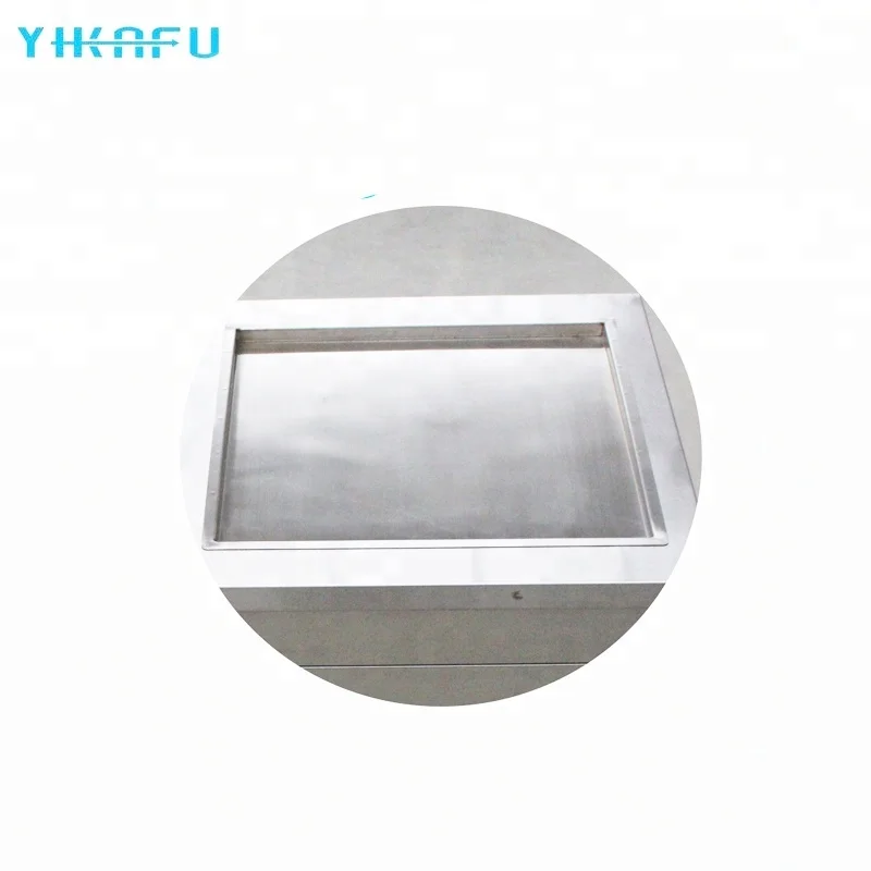 China supplier  commercial ice roll cream machine with freezer