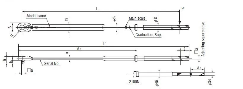Reliable and Cost-effective car repair tool kit Tohnichi torque wrench made in japan