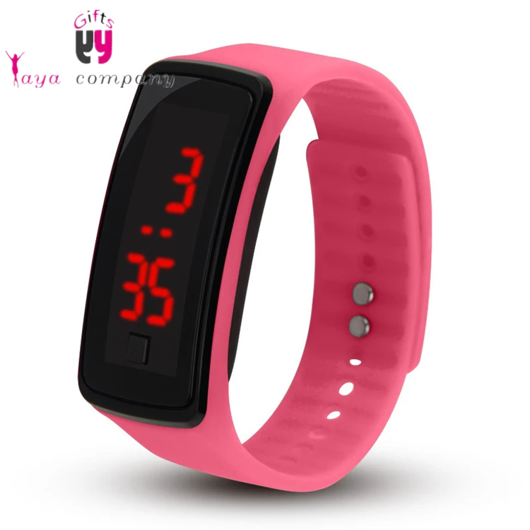 Cheap Womens Mens Digital Led Silicone Smart Watch Sport