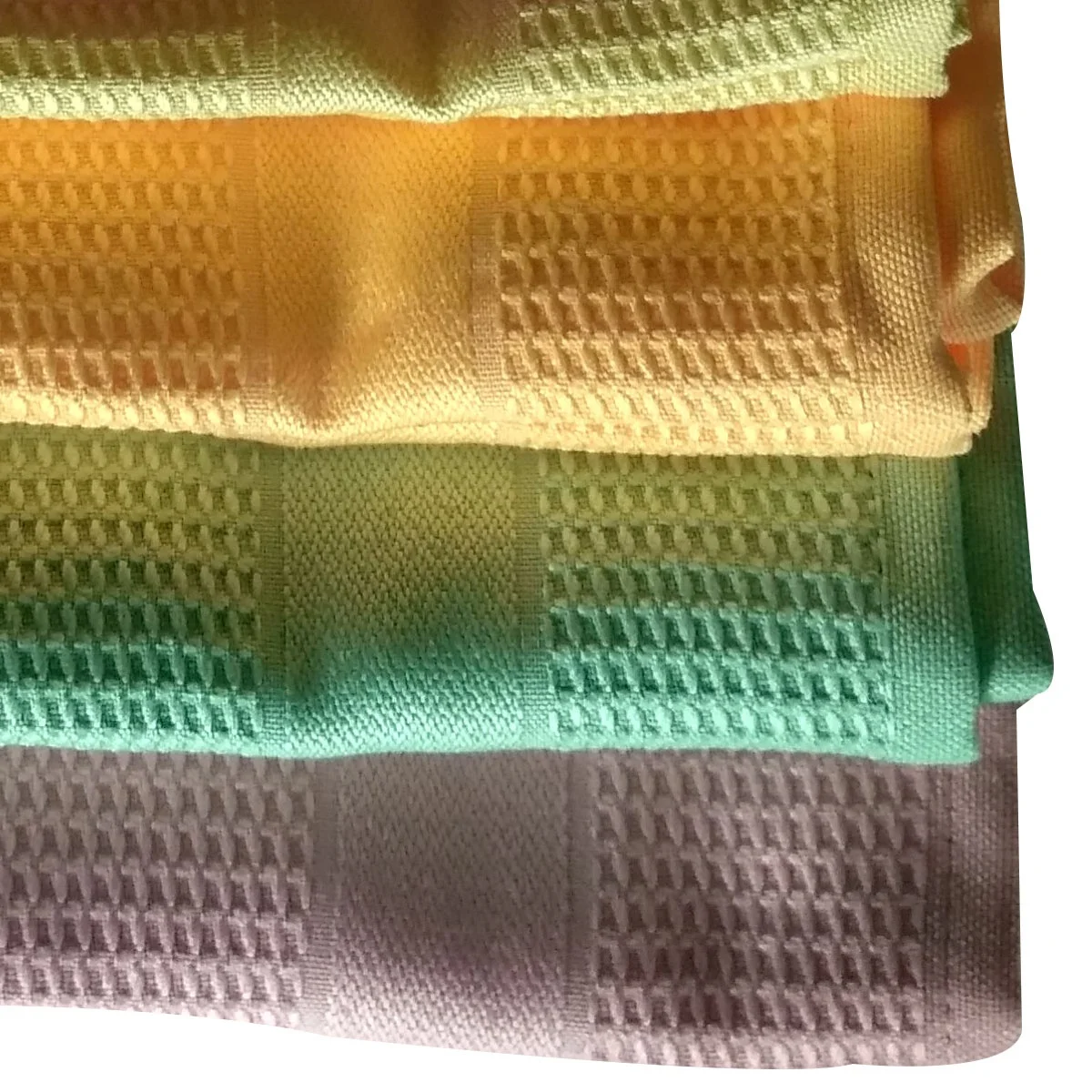3Pk Super Absorbent  Microfiber Scrubber Cloths 42X68Cm  40X60Cm Waffle Tea Towel For Walmart