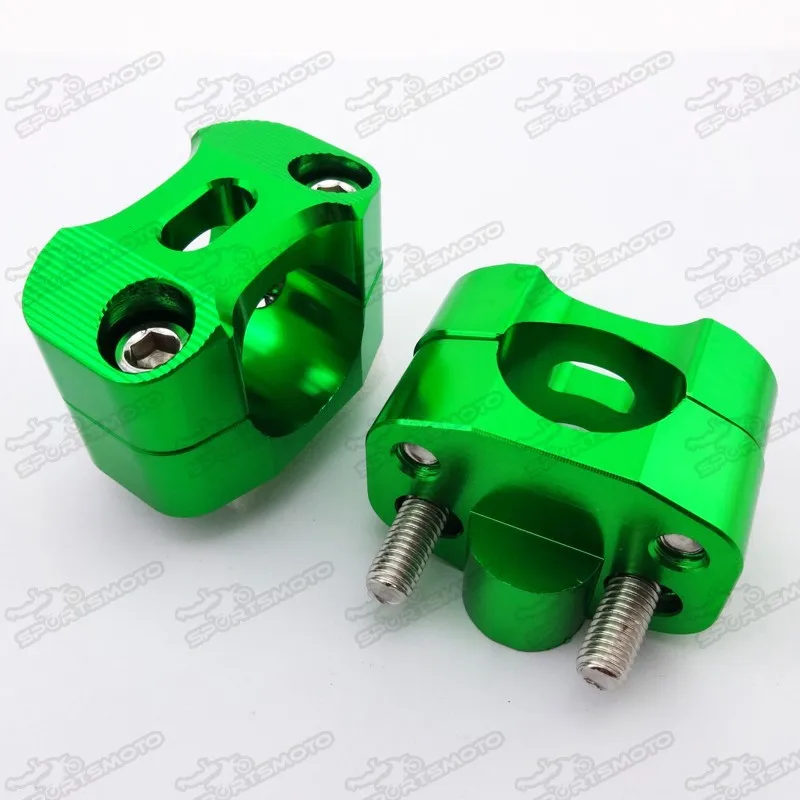 Dirt Pit Bike CRF50 KLX Handlebar Clamps Risers 28mm Aluminum