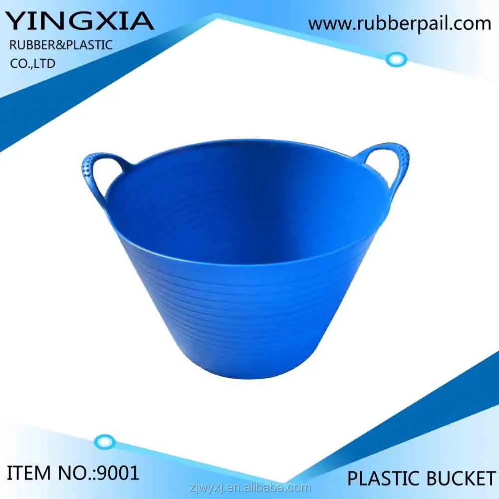 Factory direct Flexible Plastic PE buckets basket