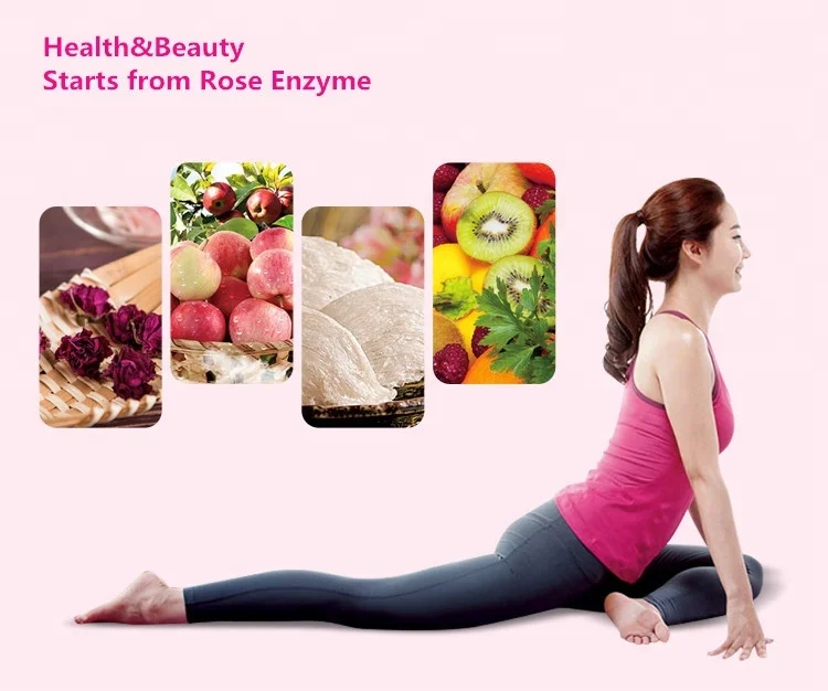 
Healthcare Enzyme Drink 50ml*8 Organic Rose, Fruit and Vegetable Enzyme Juice 