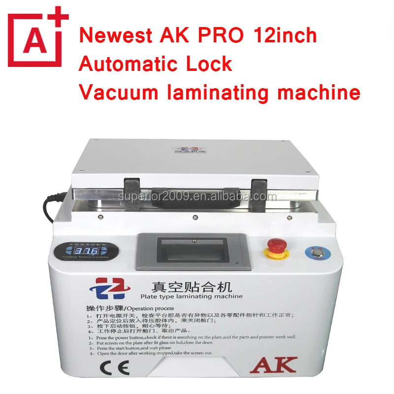 Newest Factory sales AK OCA laminator Vacuum laminating machine touch screen repair machine for mobile phone lcd refurbish