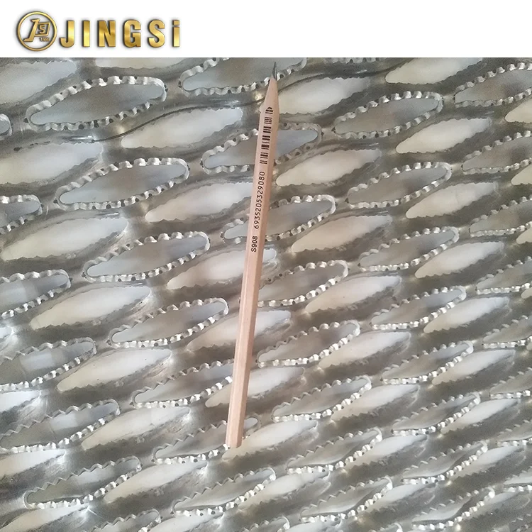 Aluminum Perforated Anti -Slip Diamond Safety Grip Strut Plank Grating.