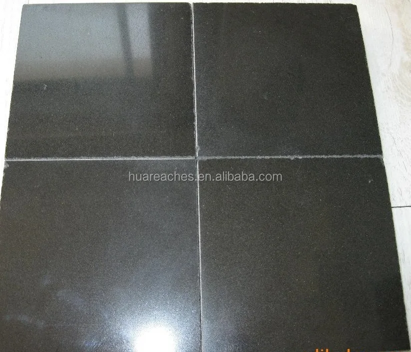Wholesale china mongolian Polishing absolute black granite tile and slab price