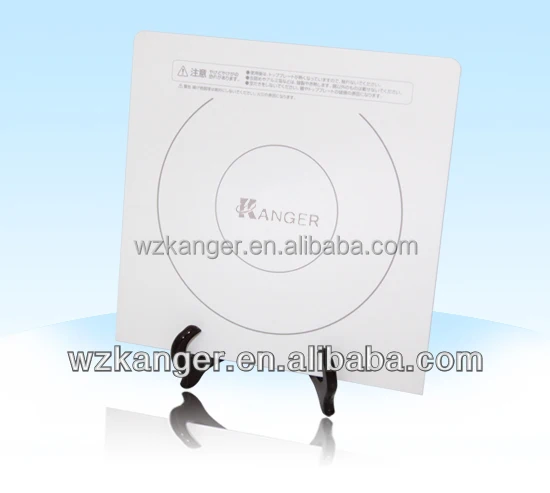 Kanger шелкотрафаретная печать белое керамическое стекло для микроволновой печи