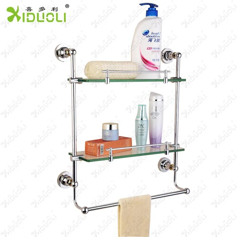 Стеклянная полка с полотенцем, стойка для полотенец, стеклянная угловая полка для ванной комнаты