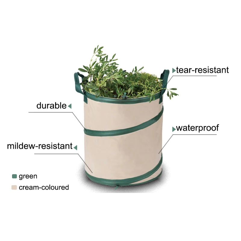 Collapsible Garden Bag Eco-friendly Garden Leaf Collector Bag