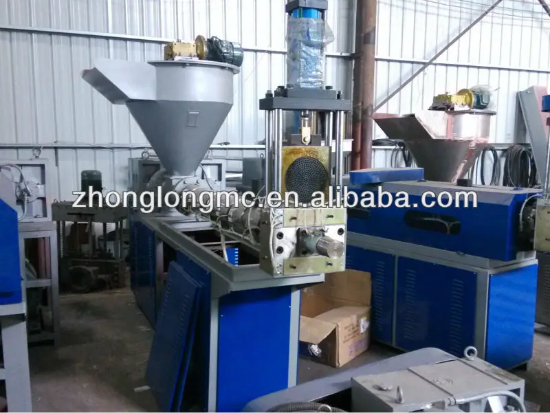 
Waste Plastic Recycling Granulator, pelletizer extruder 
