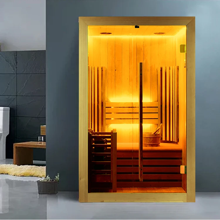 
Jazzi Professional Manufacturer Portable Wood Infrared Sauna Room 
