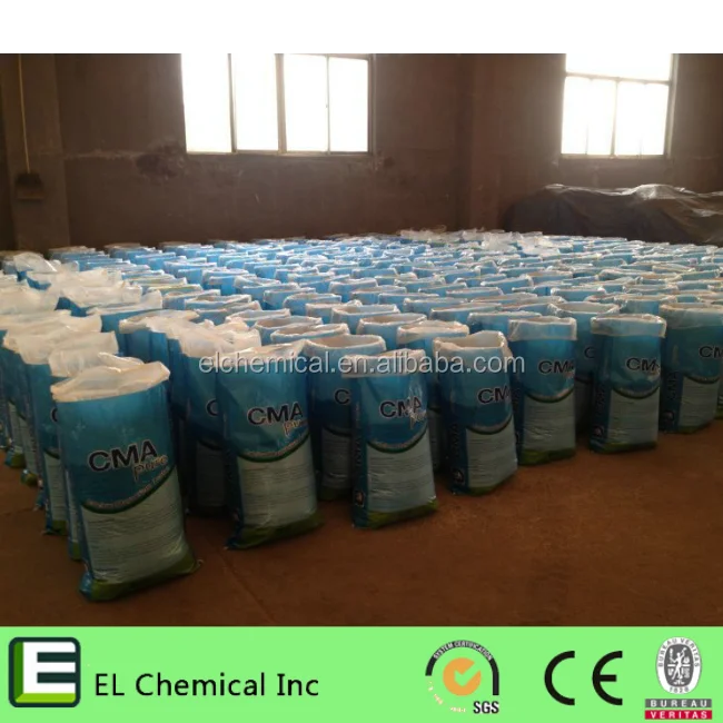 snow melting de-icer CMA (Calcium Magnessium Acetate) FOB price per ton from EL
