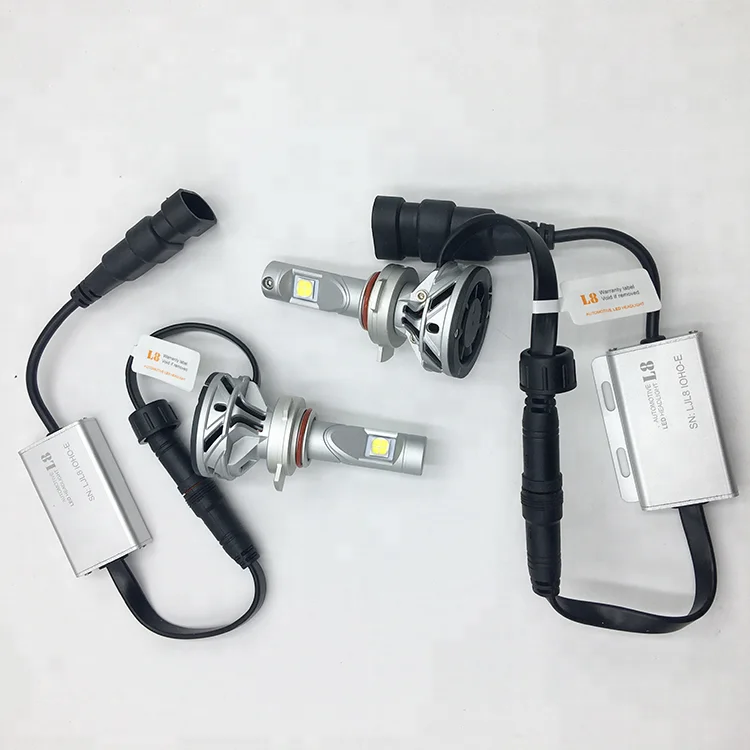 3 Years warranty ! H4 H11 H7 9005 9006 9012 L8 XHP70 LED headlight XHP70