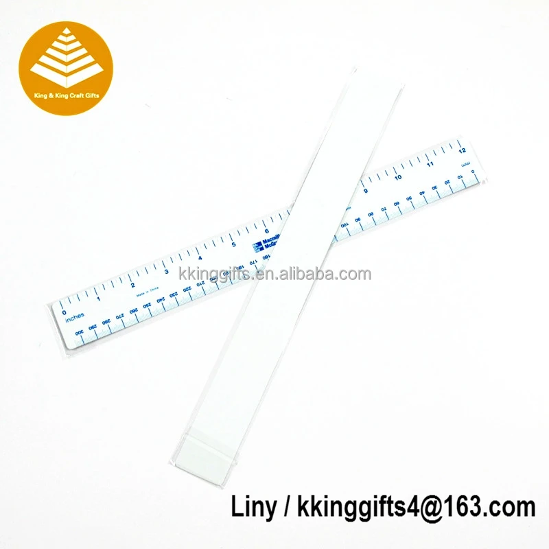 Promotion custom creative design PP Lenticular Ruler / scale drawing plastic folding ruler / 1/4 scale ruler