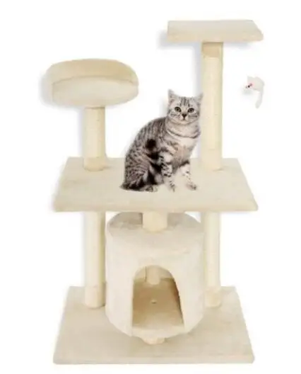 Cat scratching tower climbing tree pet suppliers cat house