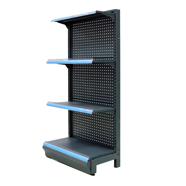 Retail Equipment Convenience Store Light Duty Gondola Display Racks
