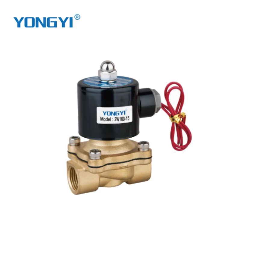 24 В 220 В воды электромагнитный клапан 2 Вт серии 2W160-15