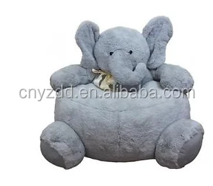 plush baby elephant chair/50cm soft elephant baby plush animal sofa chair