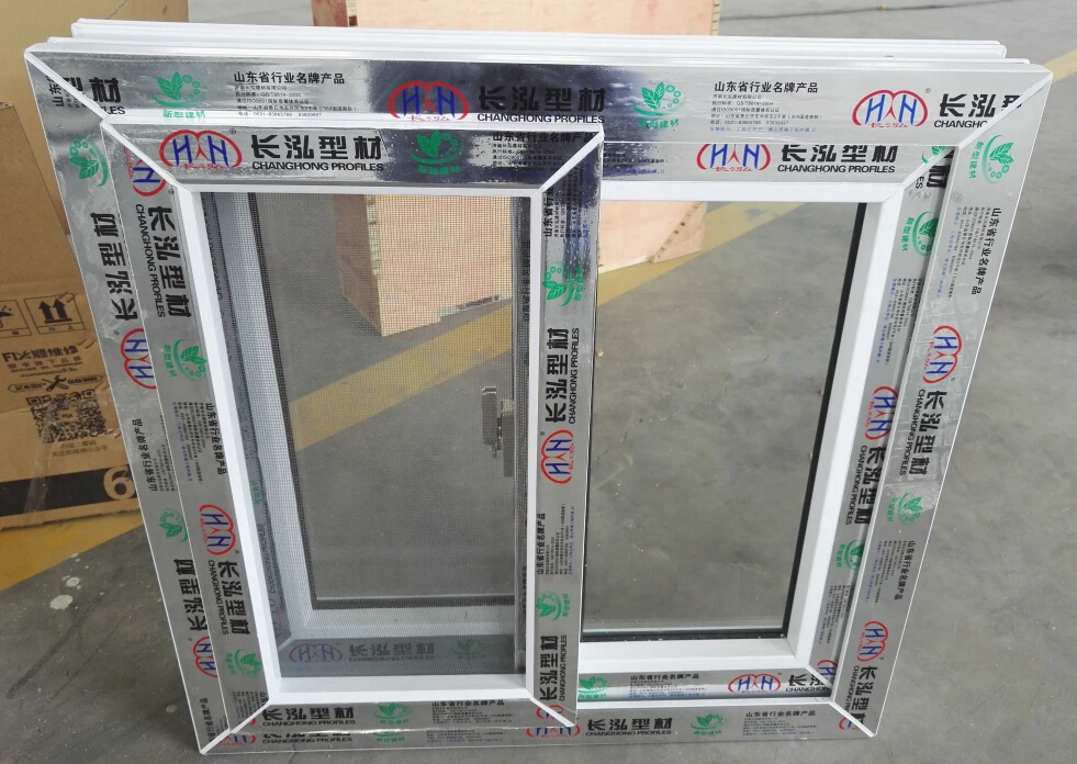 upvc/pvc sliding glass windows for house