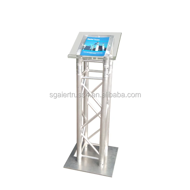Sgaier truss adjustable lectern acrylic podium pulpit lectern acrylic desktop lectern