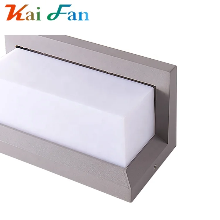 Hot sale bathroom side step gallery white black indoor 10 12 watt led wall light