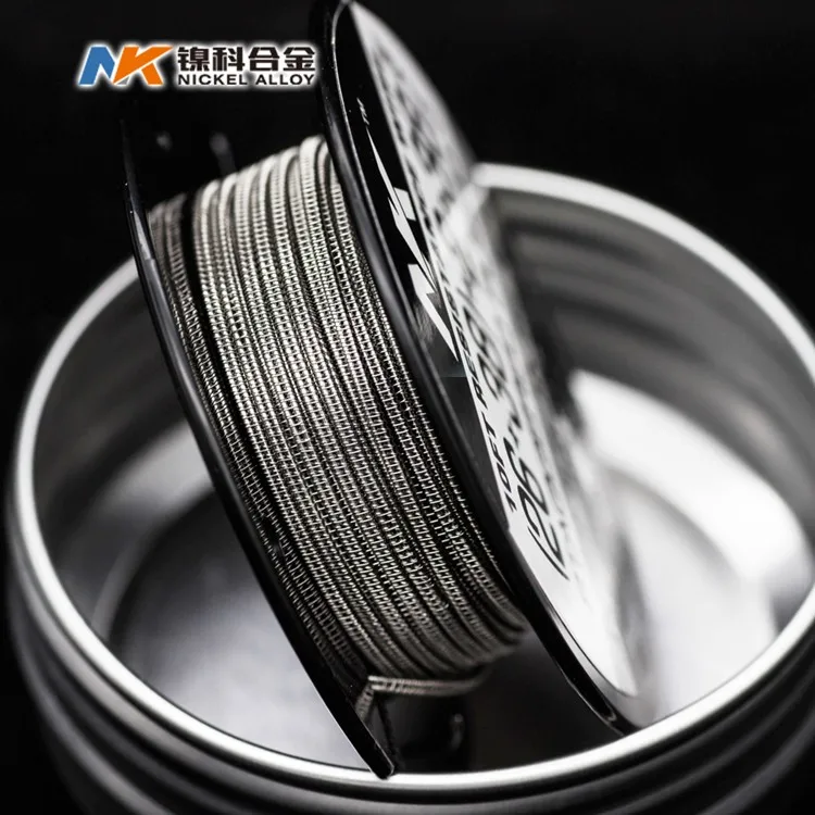 NK Wholesale staggered fused clapton coil vape tool kit clapton coil wire for RTA