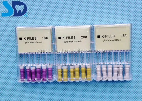 Dental Endo files- K-files/ H files