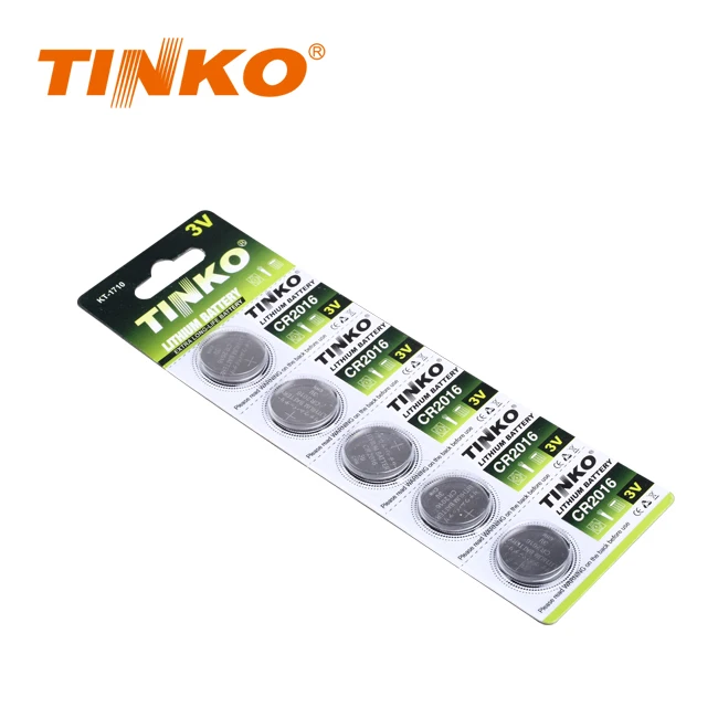 TINKO BUTTON CELL BATTERY CR1620/CR1632/CR1220/CR2032/CR2025/CR2016