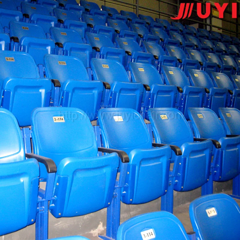 Outdoor & indoor plastic stadium soft tip up BLM-4651S seating chairs stadium chair upholstery