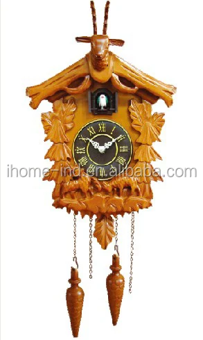 
China Suppliers talking wall clock cuckoo bird wall clock 
