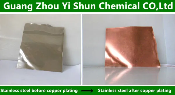 316 # stainless steel special copper plating agent Copper plated liquid for stainless steel Copper plating chemicals