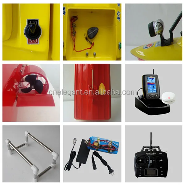 remote control fishing boat HYZ-80A bait boat with fish finder
