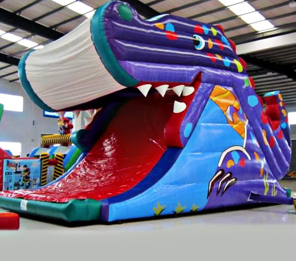 40x25x30 Commercial Inflatable Dinosaur SLIDER Trampoline Amusement