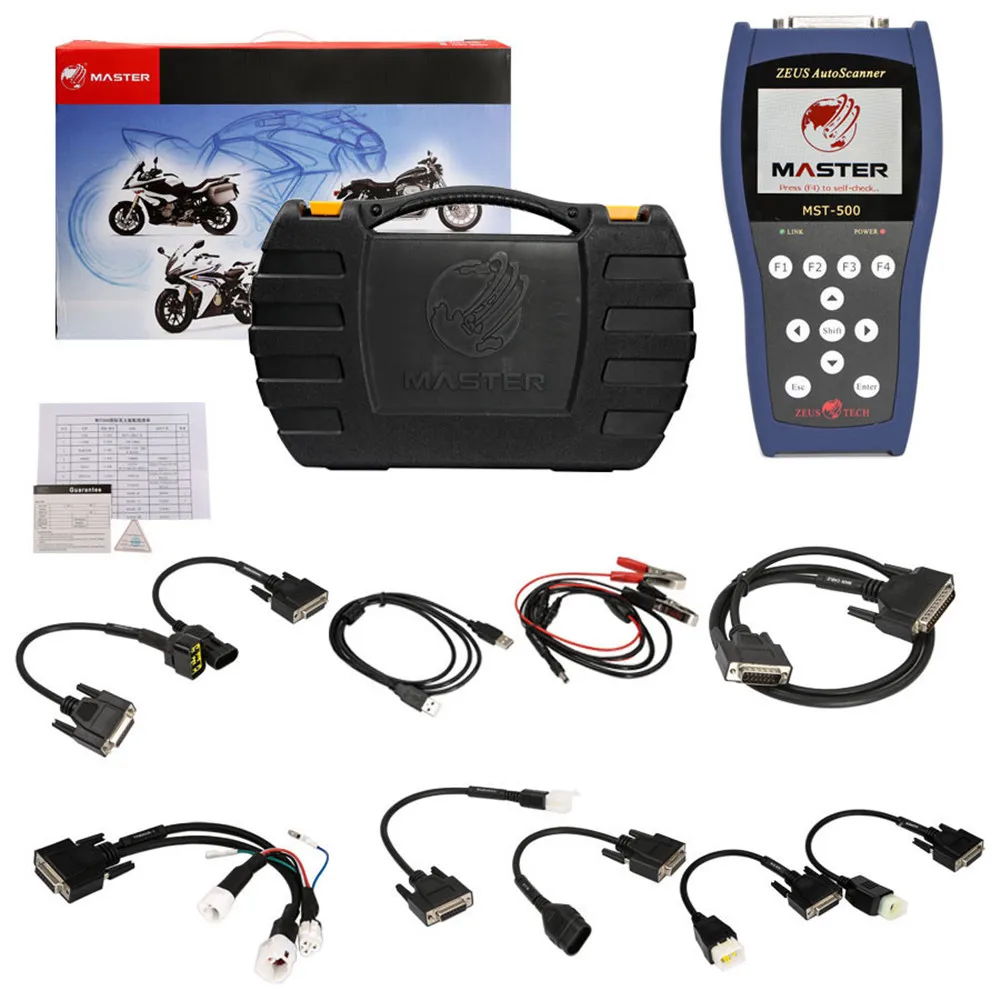 MOTORCYCLE SCANNER UNIVERSAL SCANNER MST500 MASTER HANDHELD MOTORCYCLE DIAGNOSTIC SCANNER