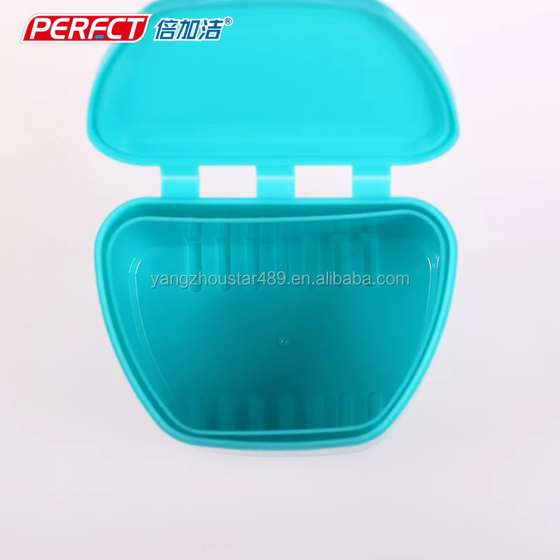 Oral Care Dental Toothbrush Box Adult for Denture Bath