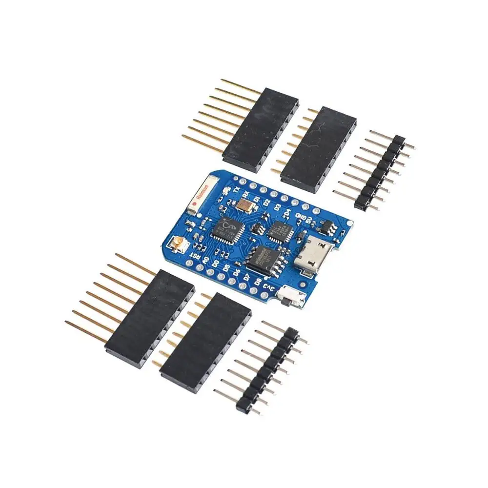 WEMOS D1 Mini Pro 16 Mбайт внешнего антенного разъема NodeMCU ESP8266 ESP-8266EX CP2104 Wi-Fi макетная плата USB