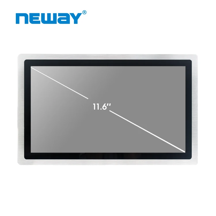 IP65 Widescreen Touch Screen 11 Inch Open Frame Industrial Panel LCD Monitor