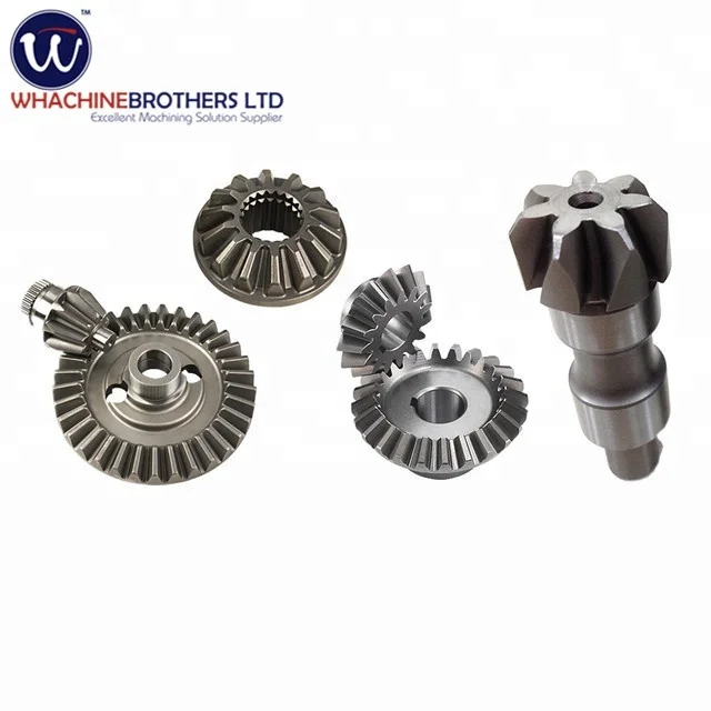 Customized lawn mower bevel gear made by whachinebrothers ltd.
